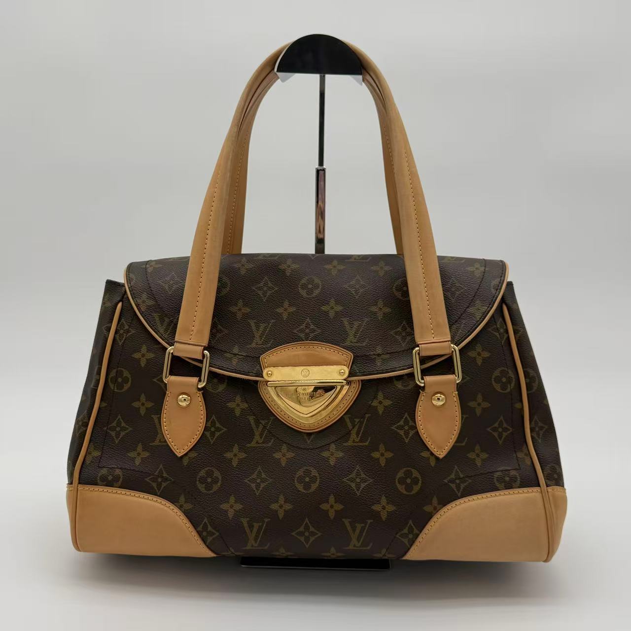 Beverly Handbag Monogram Canvas GM