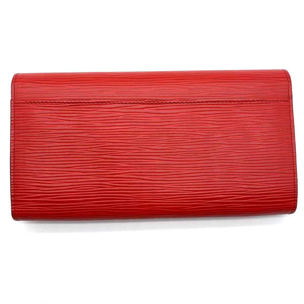 Louis Vuitton Sarah Wallet NM Epi Leather