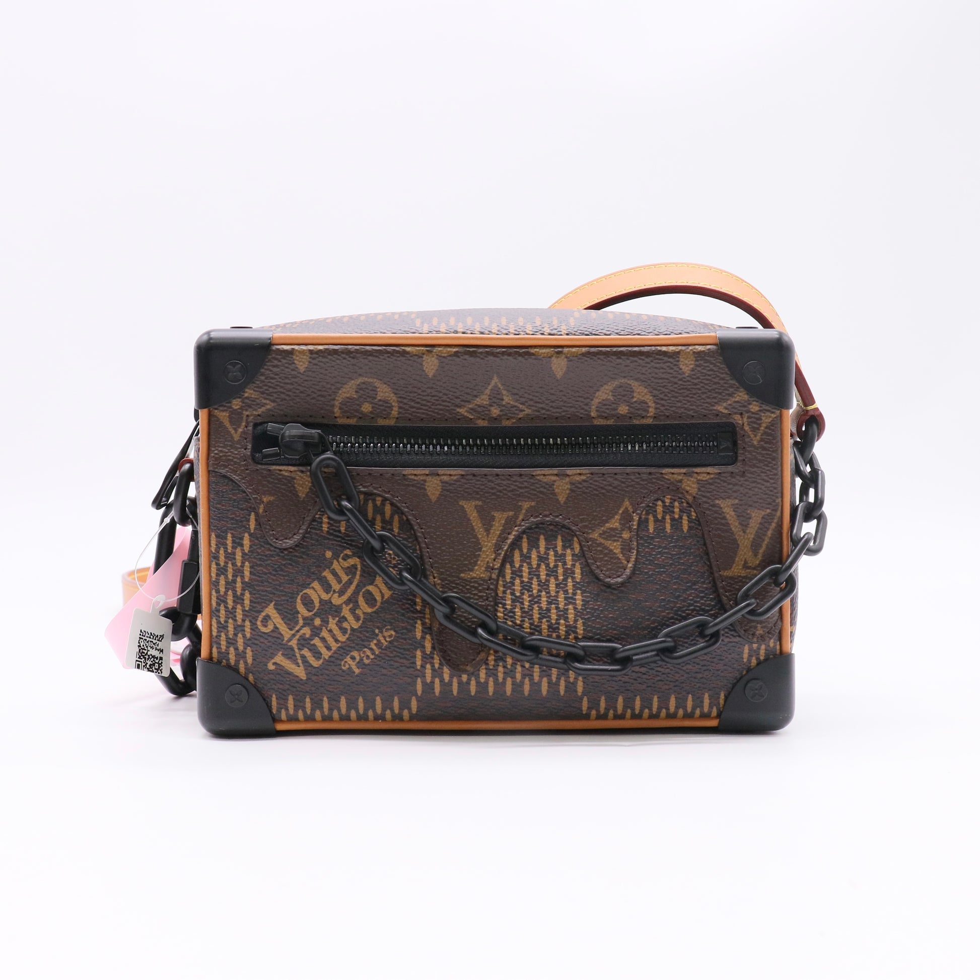 Louis Vuitton X NIGO Giant Damier Ebene Monogram Mini Soft Trunk Twins LDJ5155