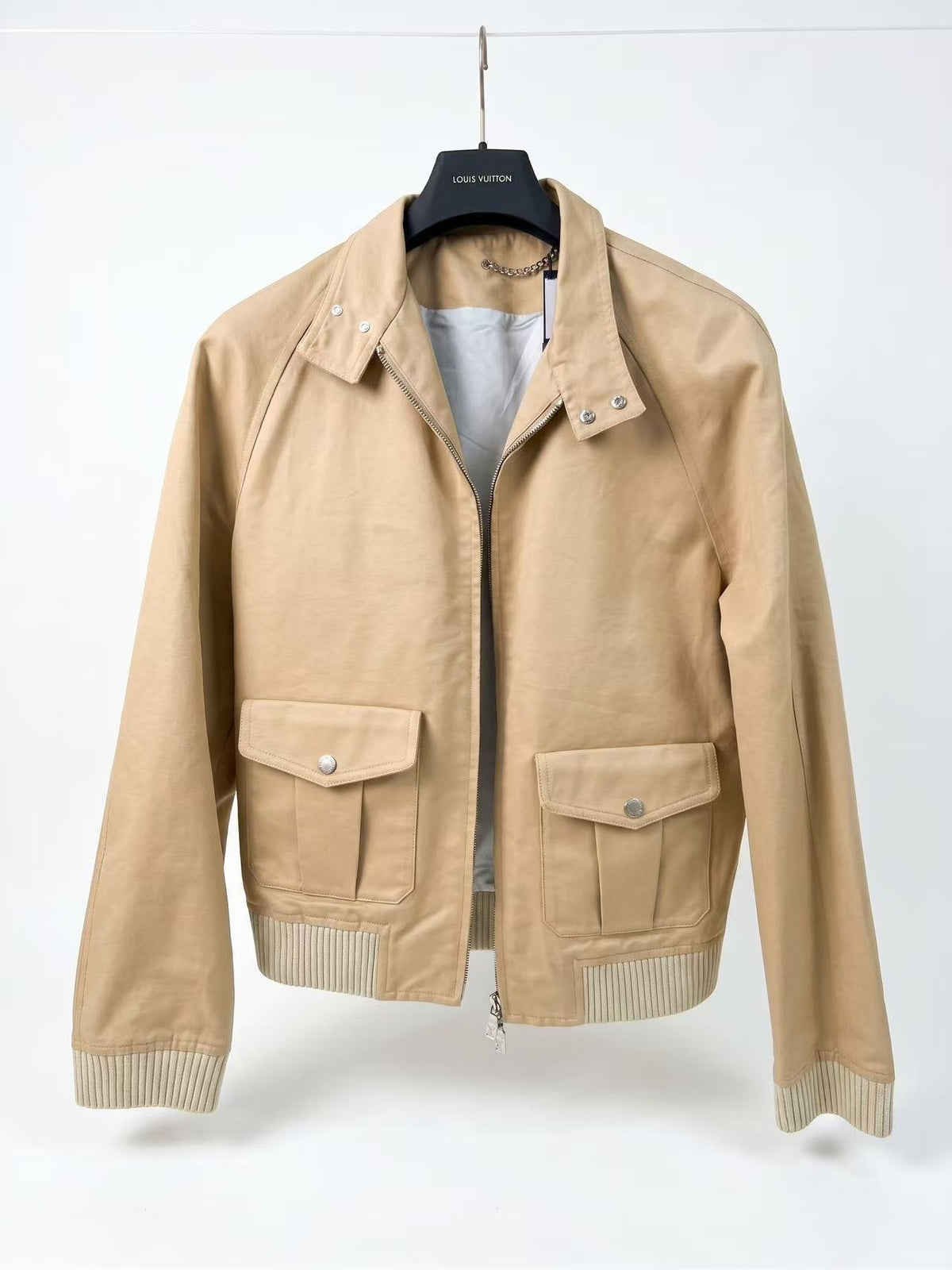 Louis Vuitton Linen Bomber Jacket Twins LDJ6827