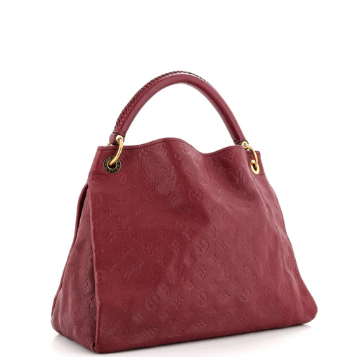 Artsy Handbag Monogram Empreinte Leather MM twins