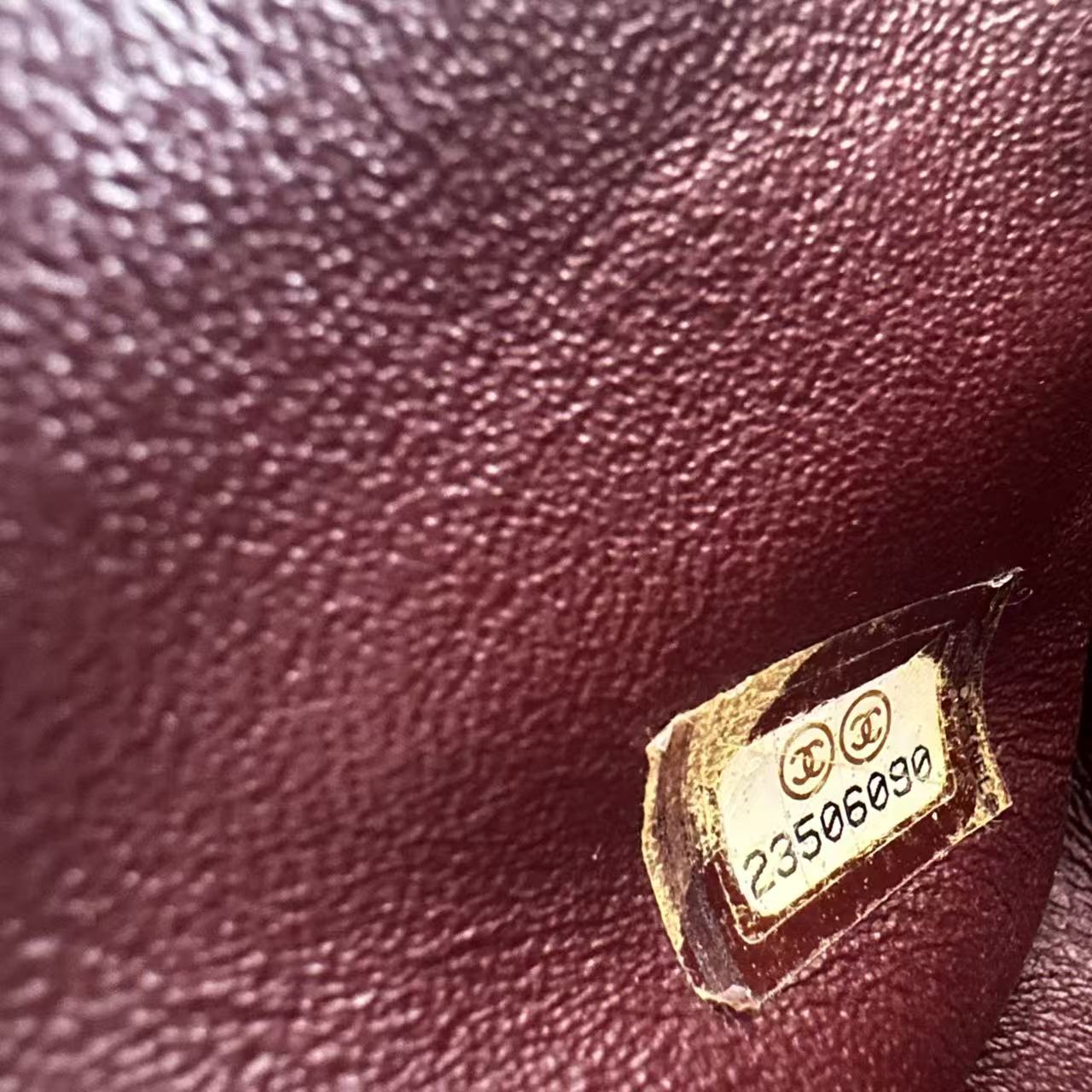 Two Tone Flap Bag Quilted Lambskin Mini Twins