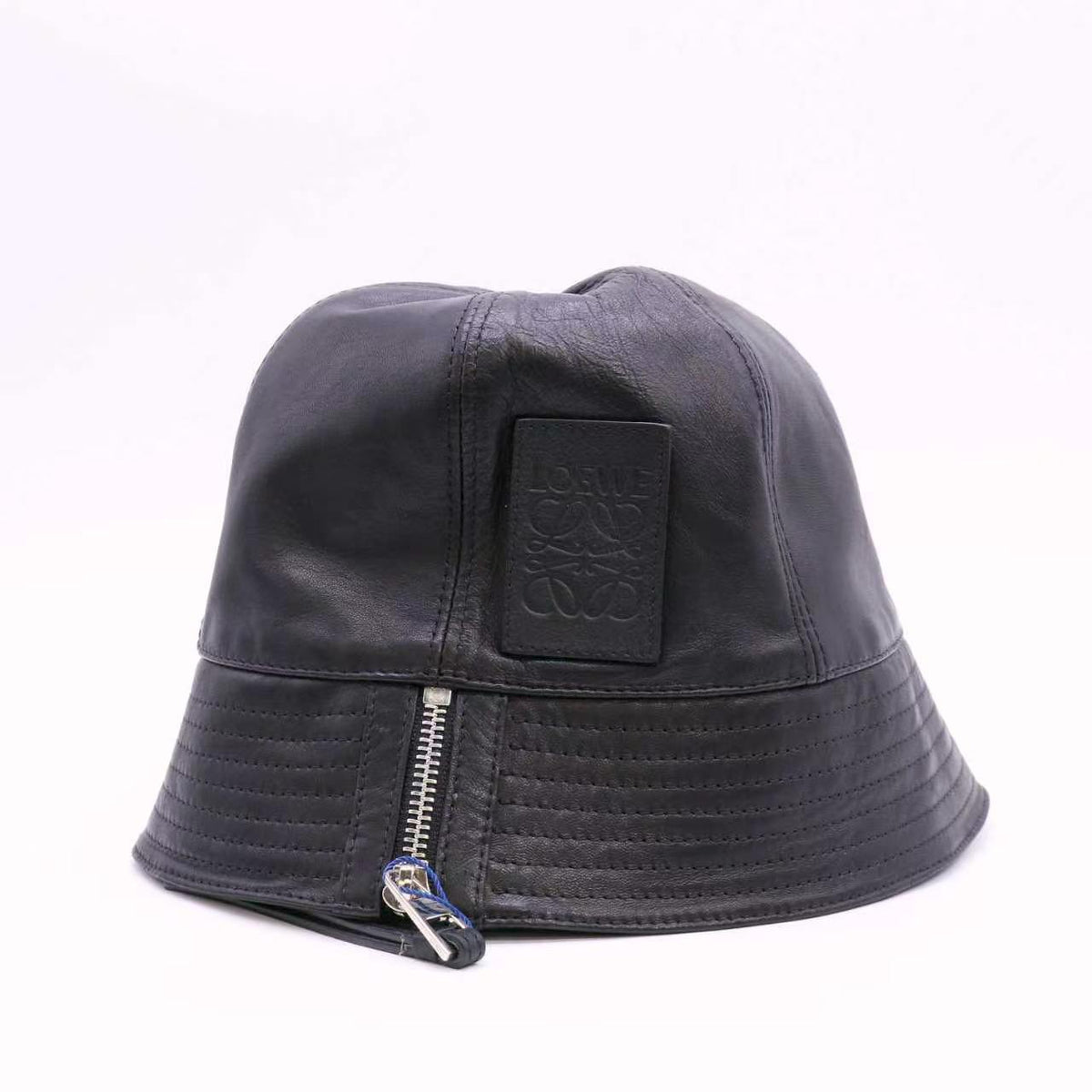 Loewe Leather Logo Bucket Hat Twins LDZ1592