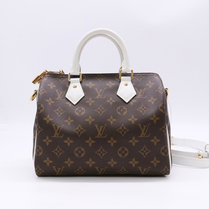 Louis Vuitton LV Match Speedy Bandouliere 25 White twins LDZ1482