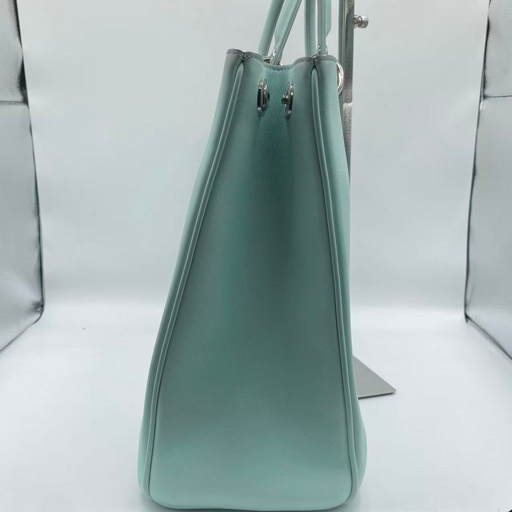 Diorissimo large color block leather shoulder bag