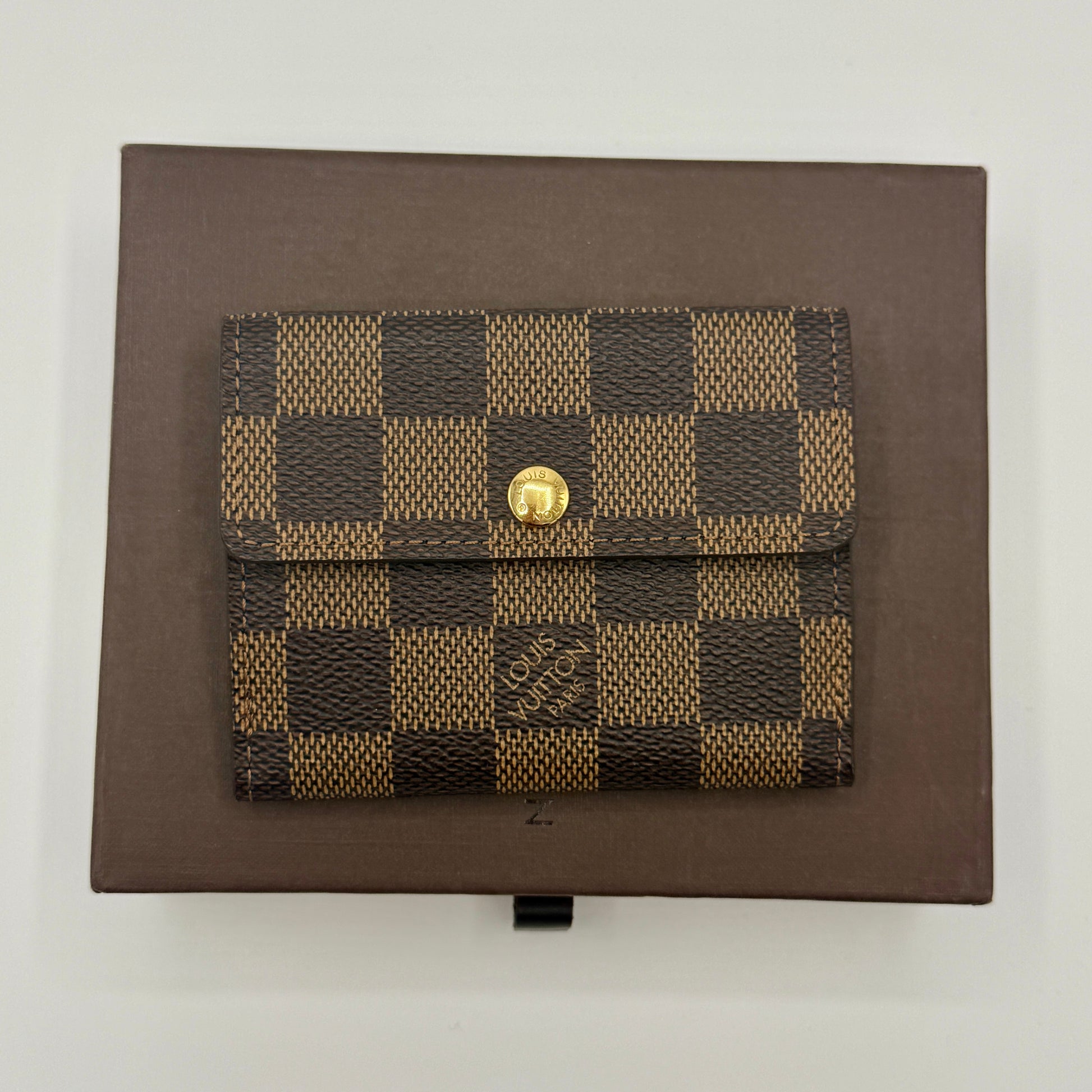 Damier Ebene Bifold Card Holder