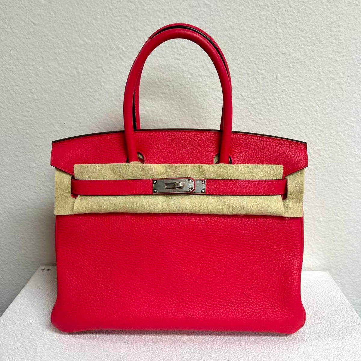 Birkin Handbag Rose Extreme Epsom with Palladium Hardware 30 LDM-1941