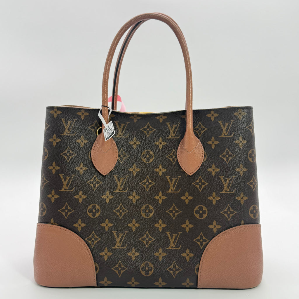 Flandrin Handbag Monogram Canvas and Leather twins