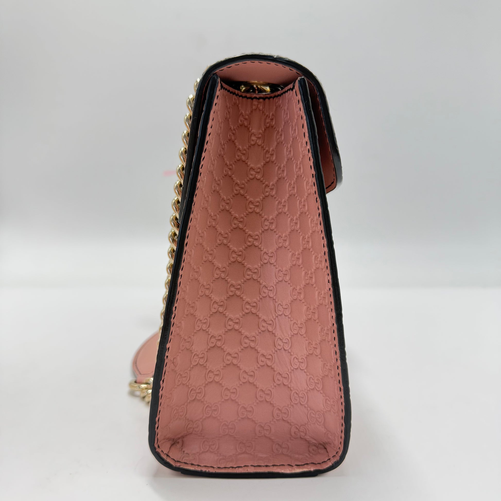 Emily Chain Flap Bag Guccissima Leather Medium Twins