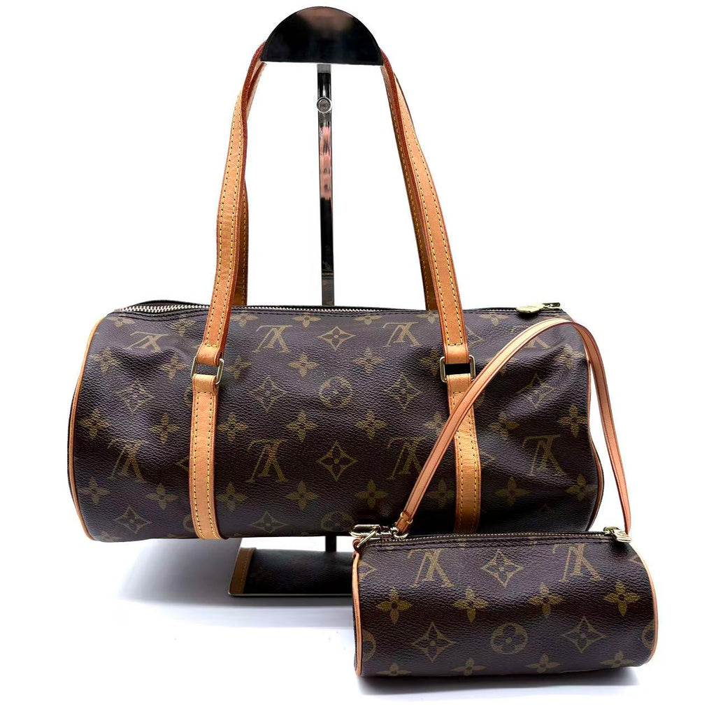 Monogram Canvas Papillon 30 with Accessories Pochette