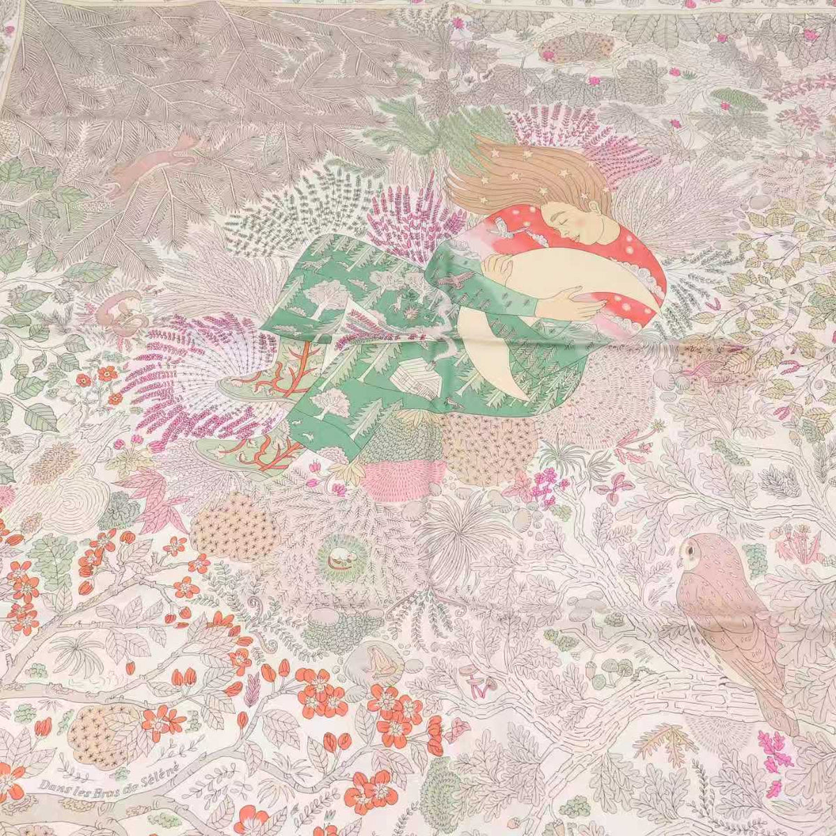 Silk Scarf LDZ769 Twins