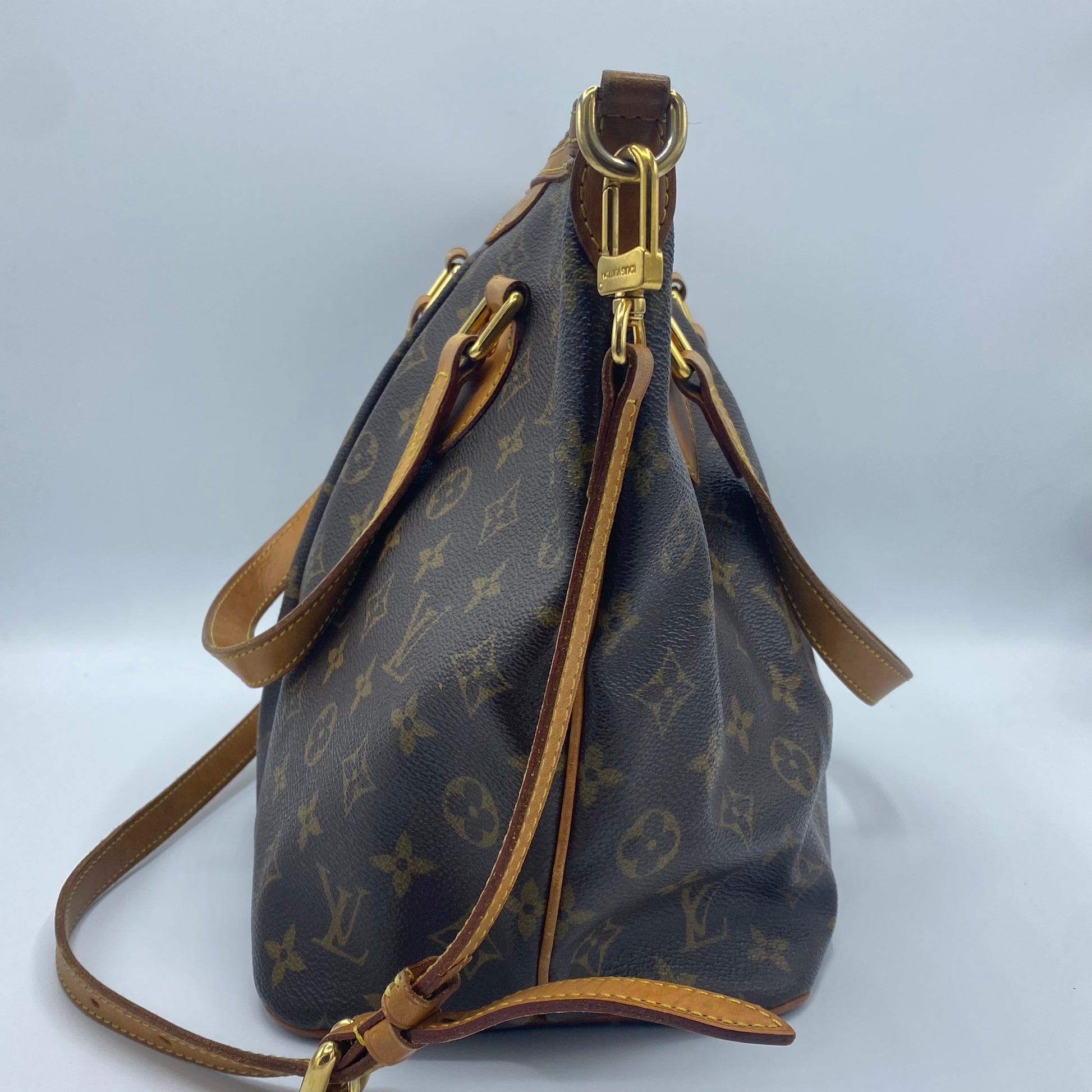 PRE-OWNED Monogram Canvas Palermo PM Satchel