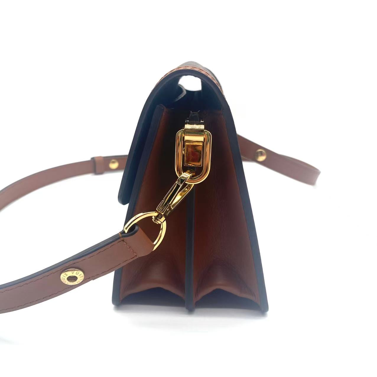 Dauphine Shoulder Bag Reverse Monogram Canvas Mini
