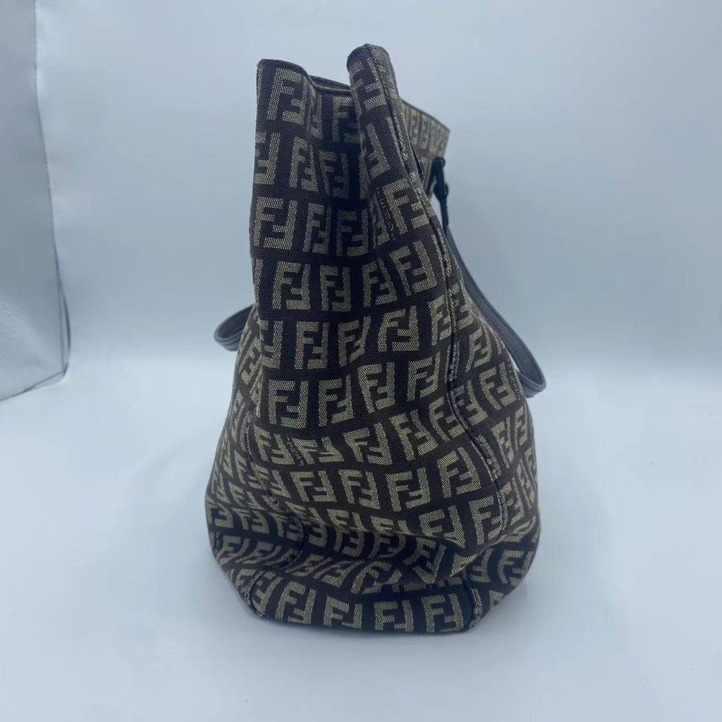 /Brown Zucchino Canvas Tote Bag