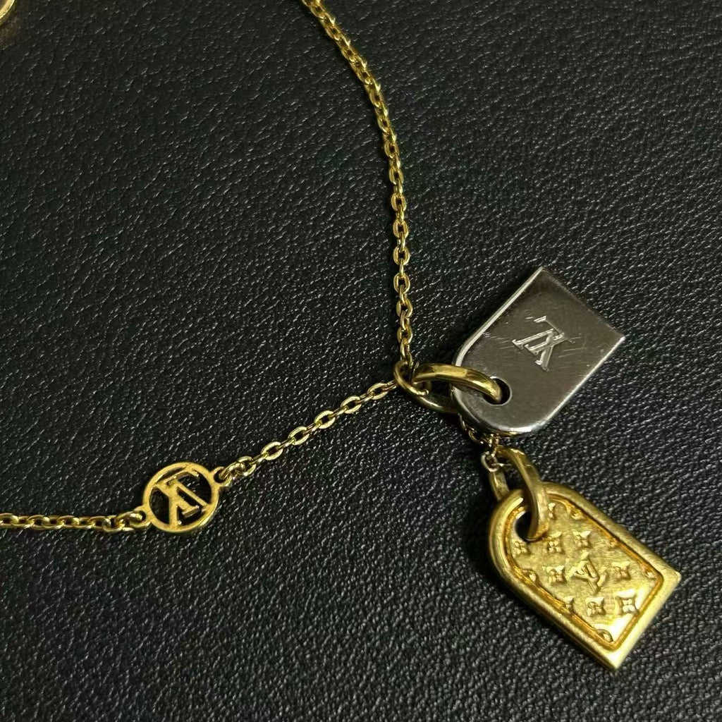 Nanogram Tag Bracelet Metal Twins LDJ4058