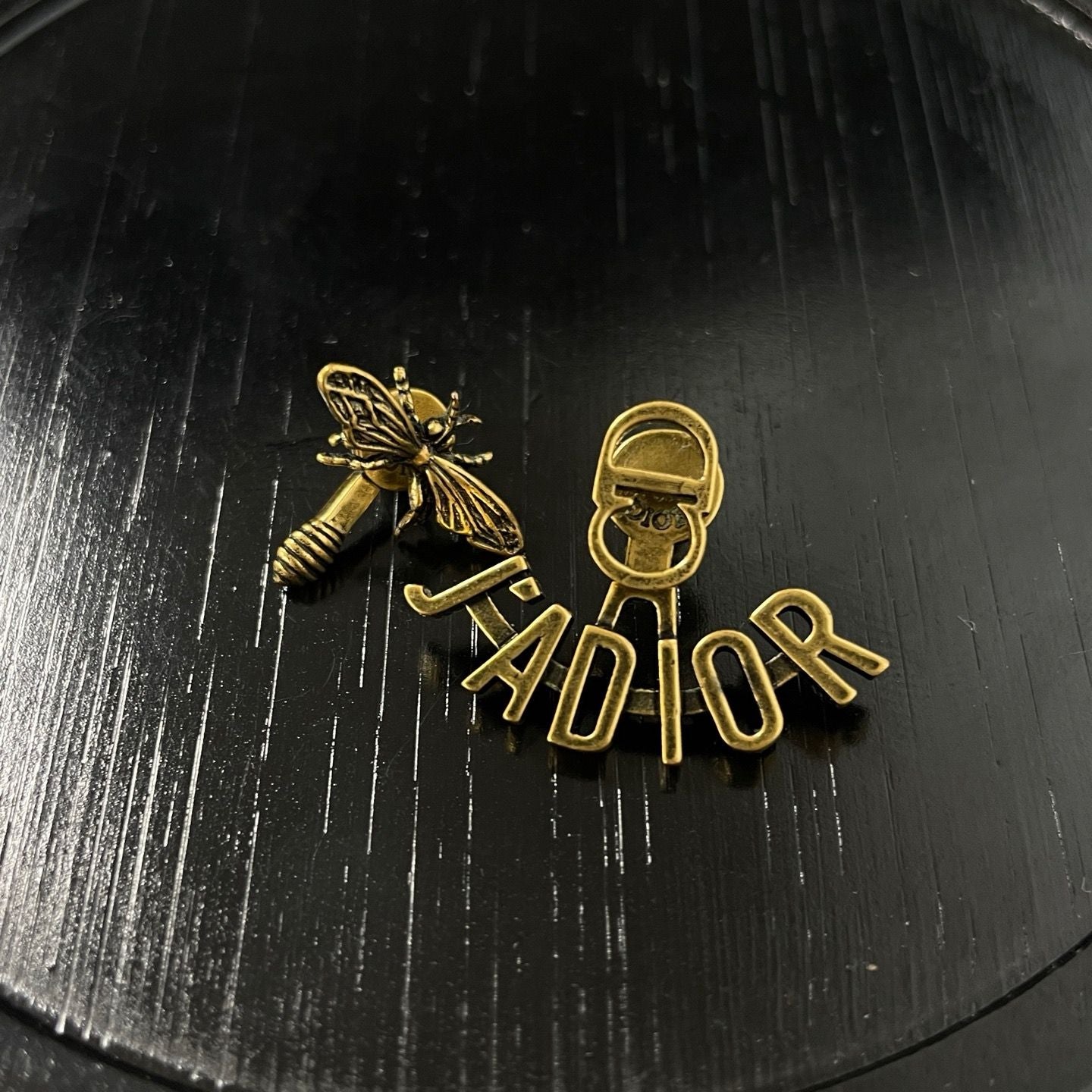 Christian Dior J'Adior Bee Stud Earrings twins LDZ906
