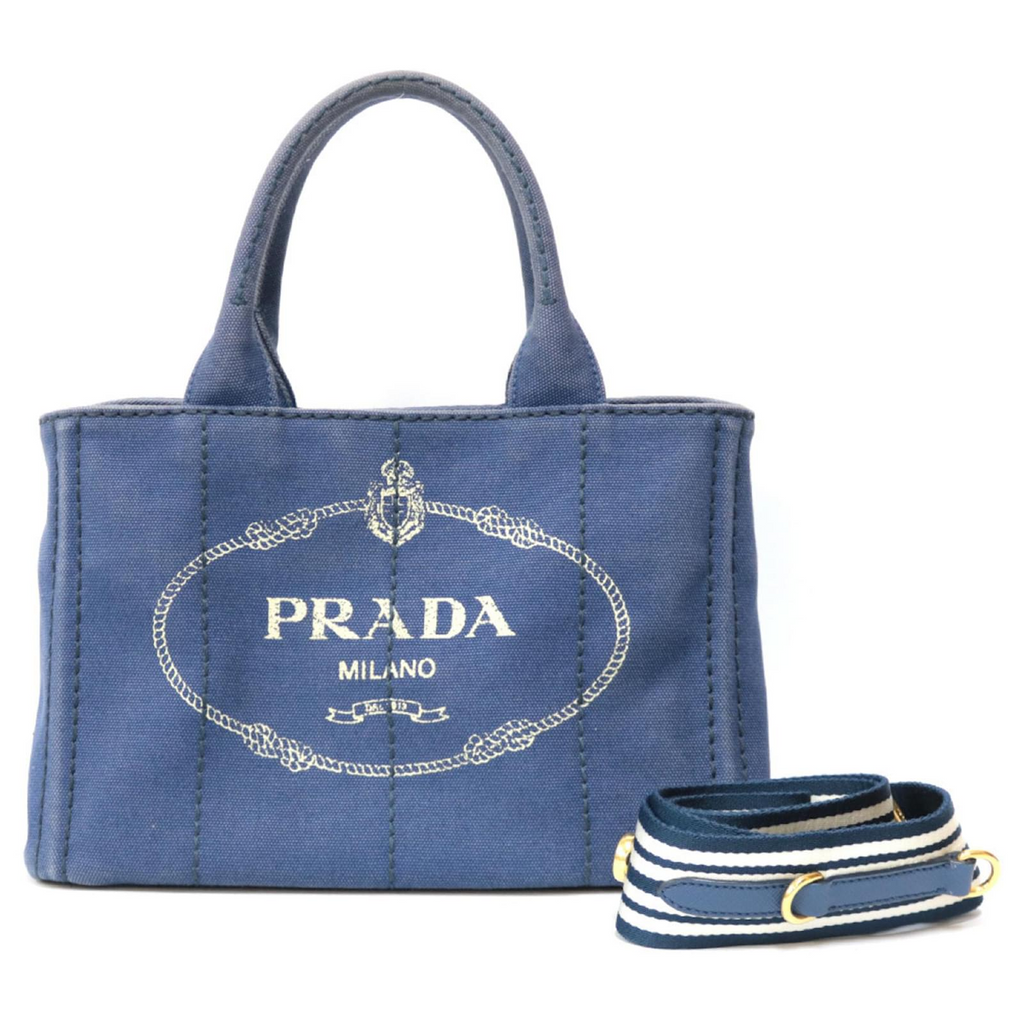 Canapa Convertible Tote Denim Mini Twins