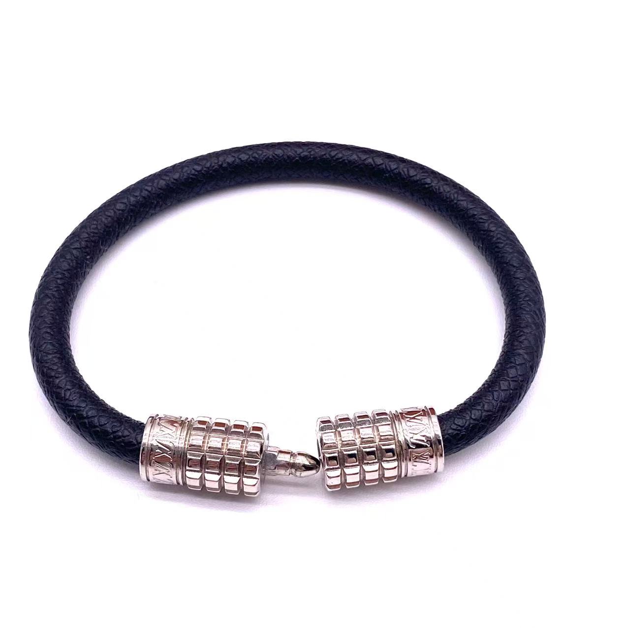 Digit Bracelet in Damier Graphite Canvas