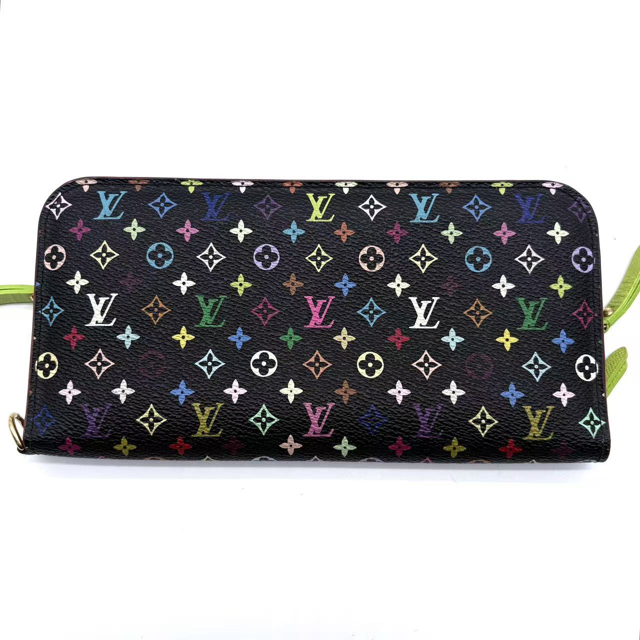Multicolor Wallet Monogram