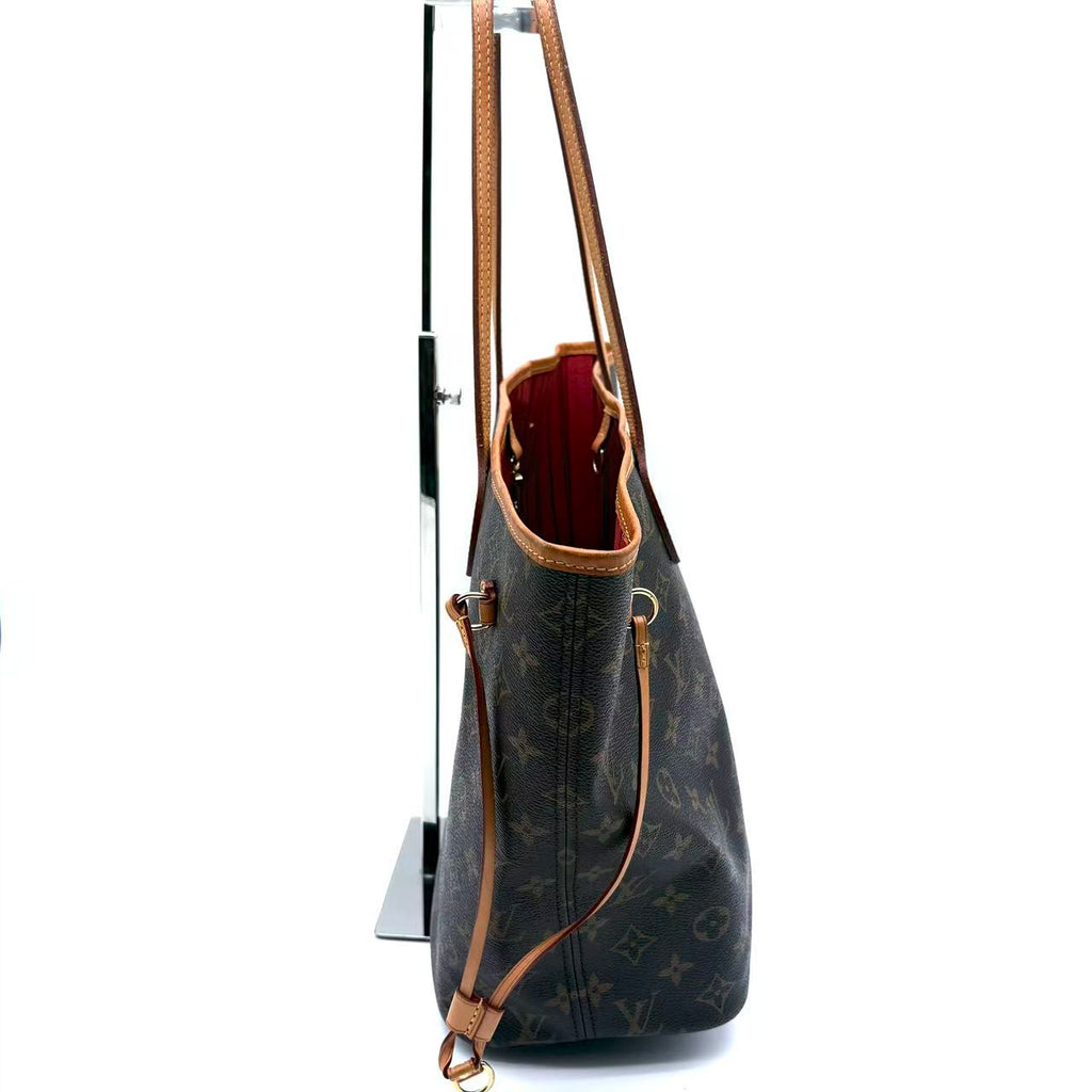 Monogram Neo Neverfull MM Cherry