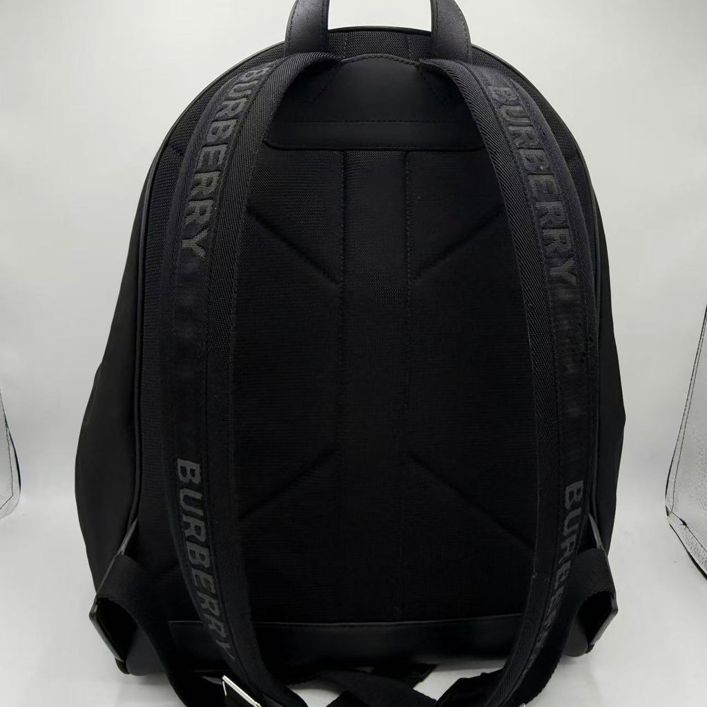 Black Nylon Backpack