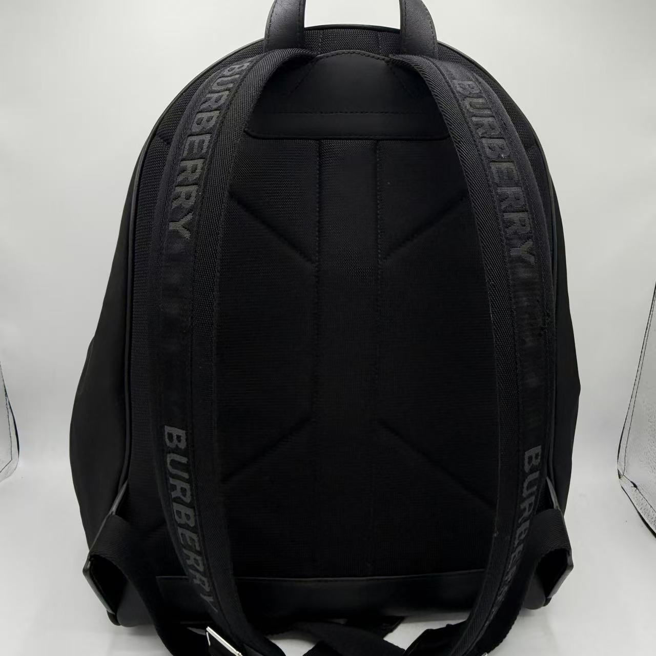 Black Nylon Backpack
