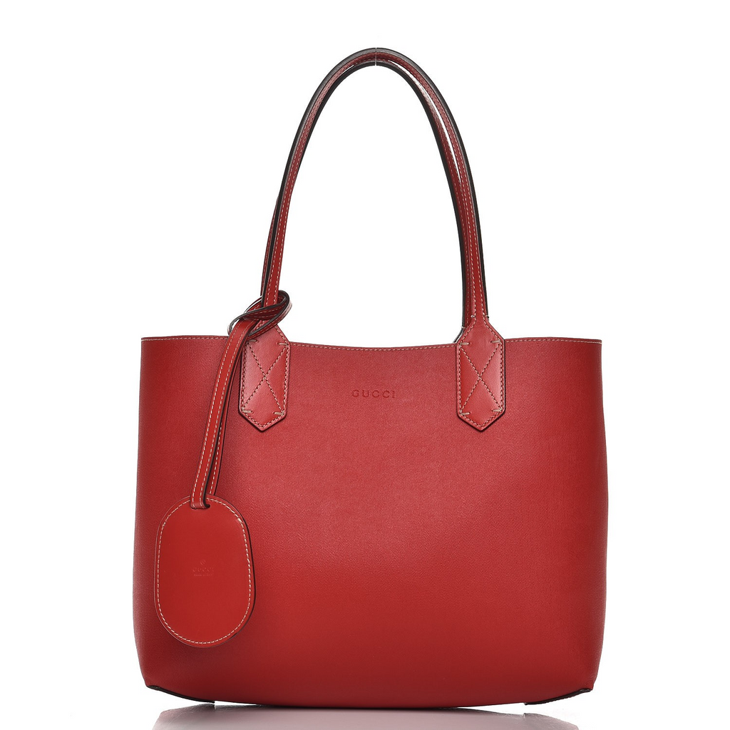 Reversible Tote GG Print Leather Medium Twins