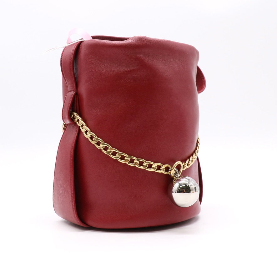 Nappa Petit Sac Mini Bucket Bag Cherry twins LDJ5595
