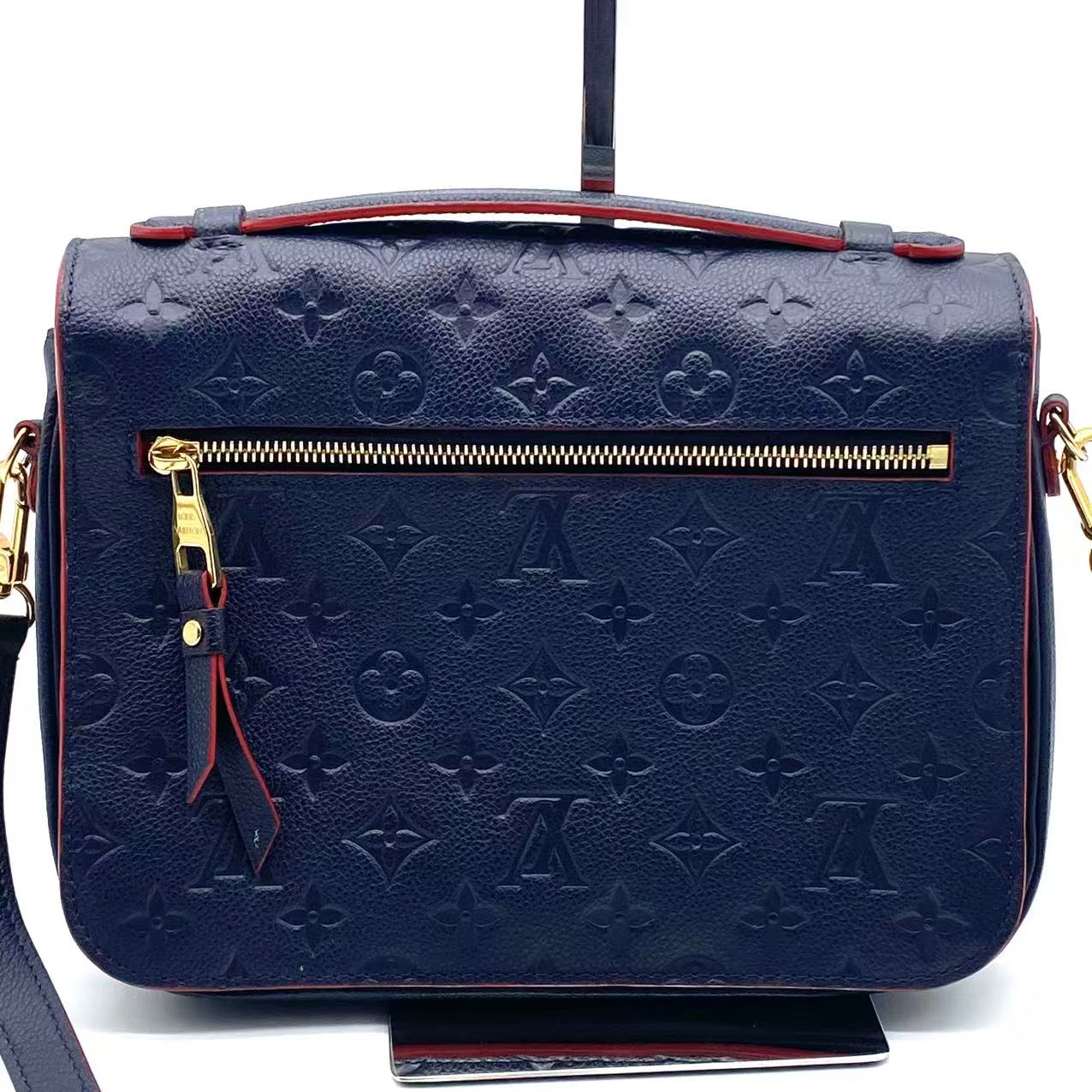 Empreinte Pochette Metis Marine Rouge