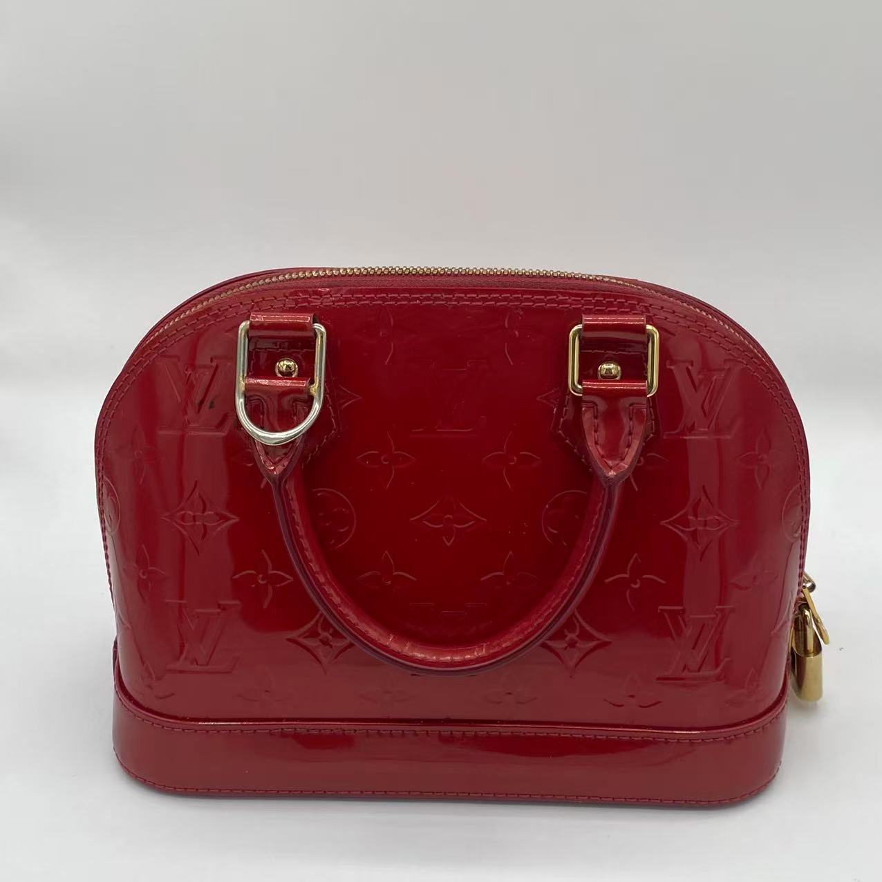 Louis Vuitton Alma Handbag Monogram Vernis BB