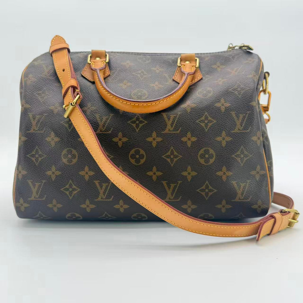 Speedy Bandouliere Bag Monogram Canvas 30