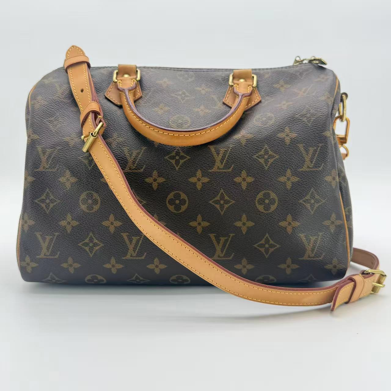 Speedy Bandouliere Bag Monogram Canvas 30