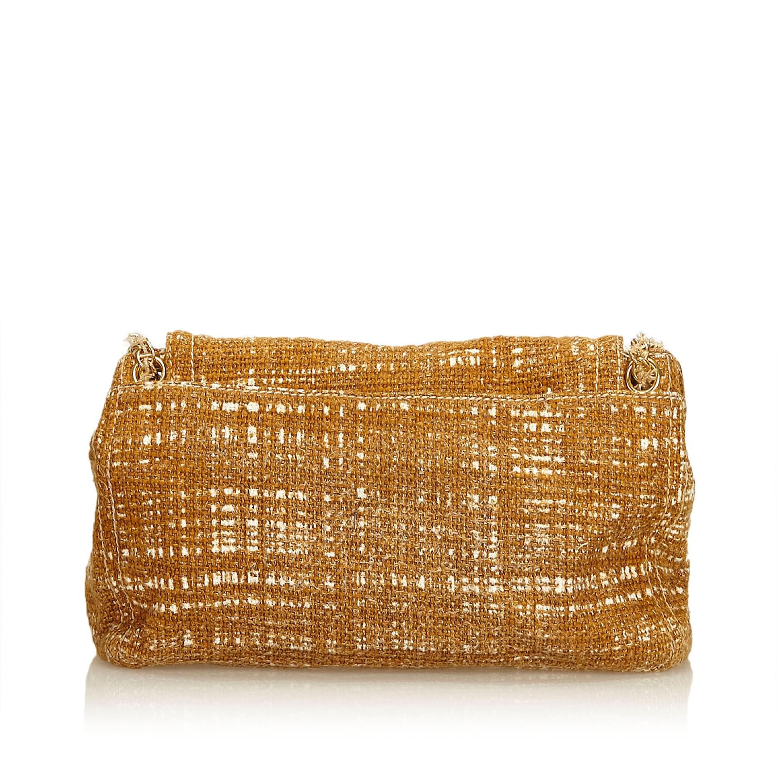 Tweed Chain Shoulder Bag twins
