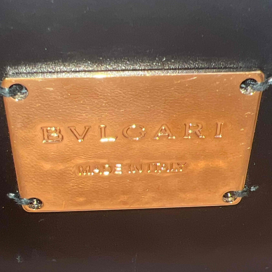 Bvlgari Serpenti Forever Crossboy Medium Bag Calfskin Metal Black B24247