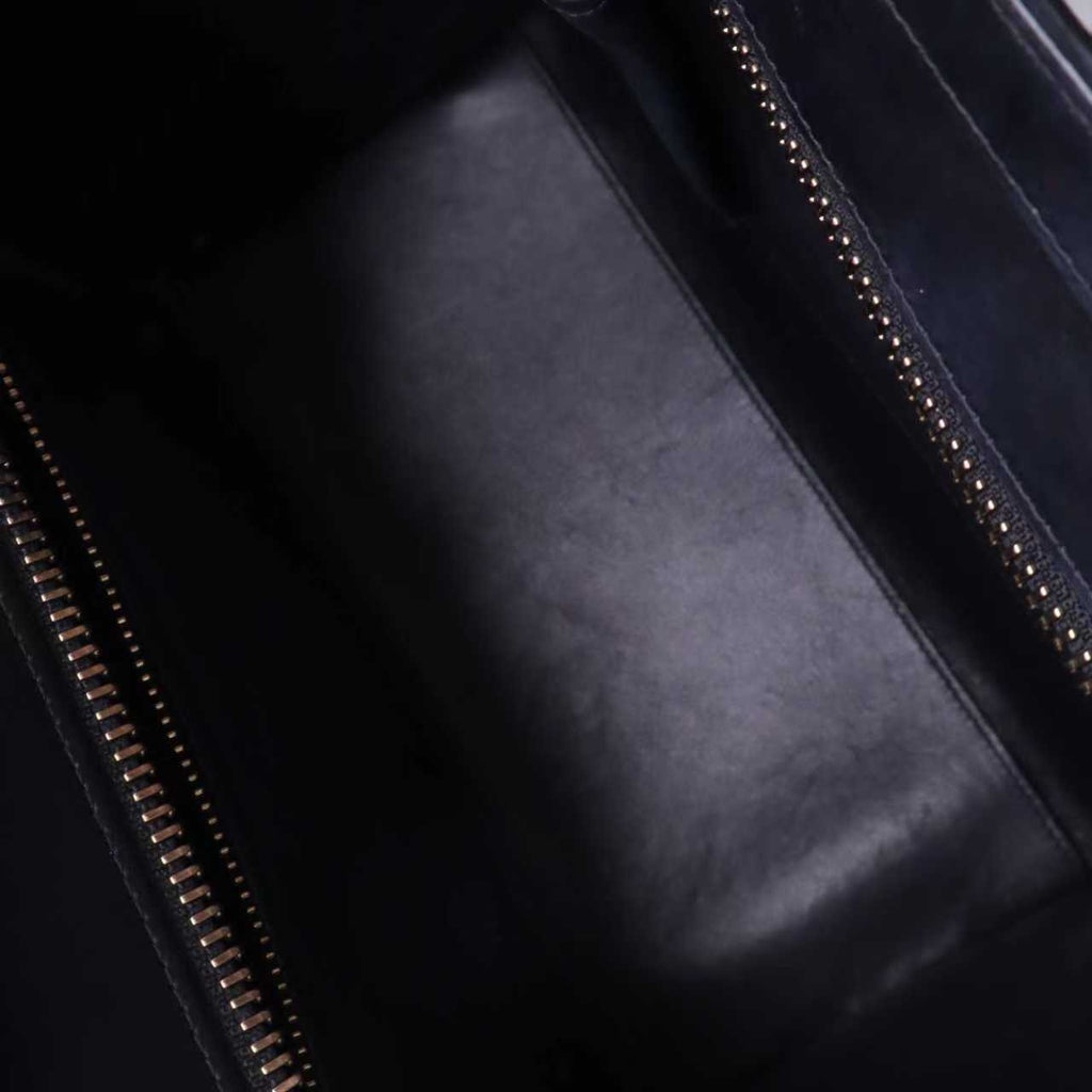 Celine Bicolor Luggage Bag Crocodile Embossed Leather twins LDZ959