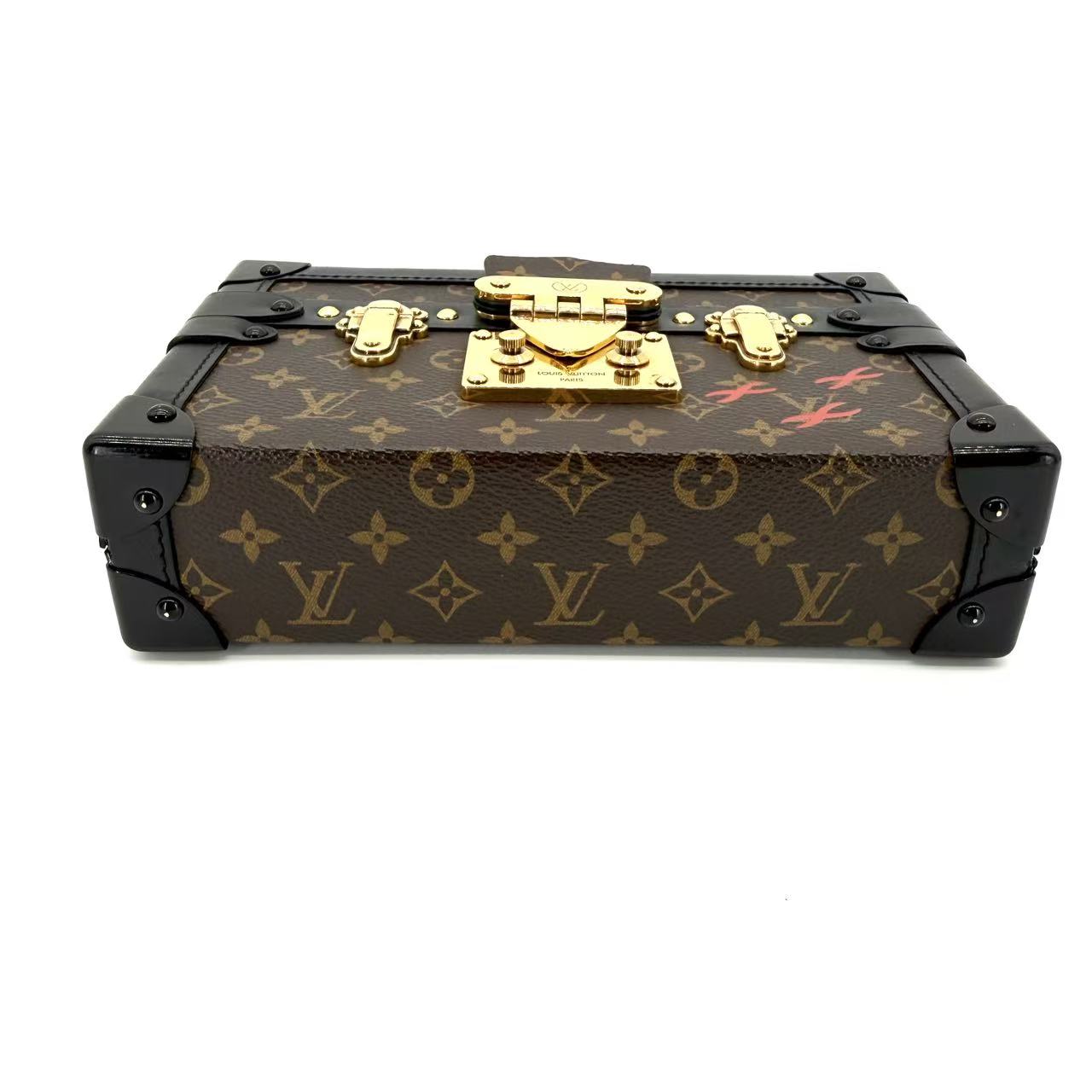 Petite Malle Monogram Black/Brown