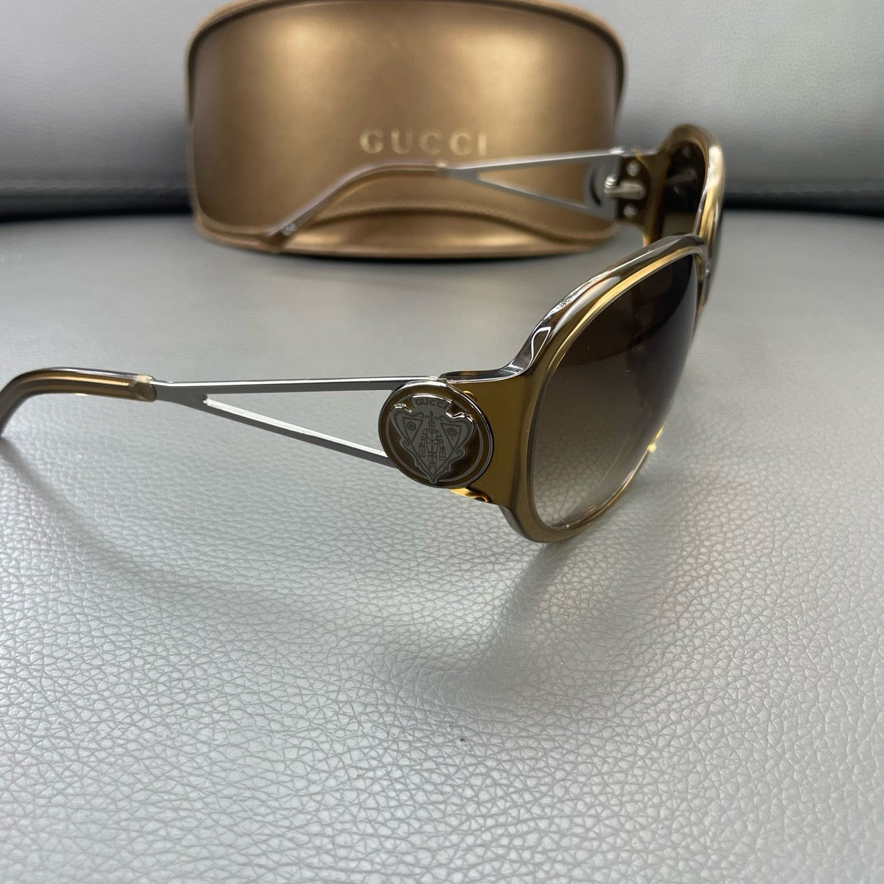 Gucci Oversize Gradient Sunglasses Twins LDJ3850