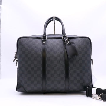 Louis Vuitton Damier Graphite Porte-Documents Voyage  twins LDJ6494