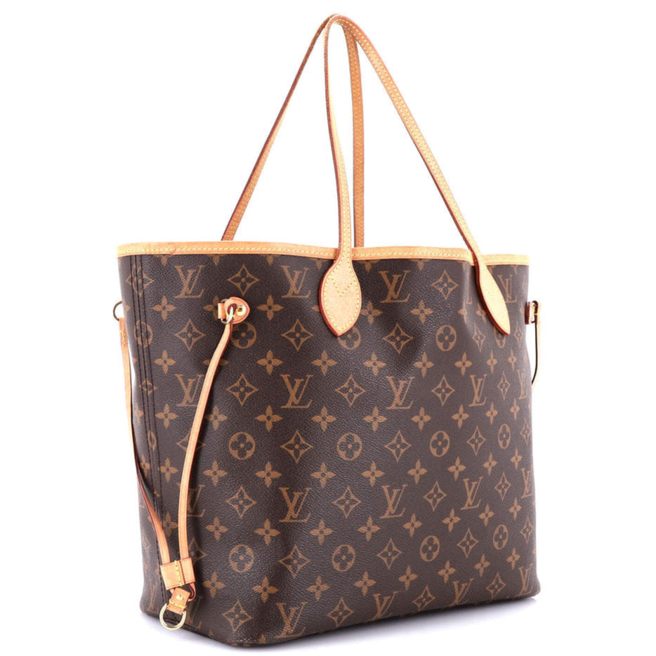 Neverfull NM Tote Monogram Canvas MM Twins