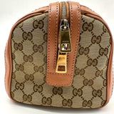 GUCCI Boston Cloth Crossbody Bag