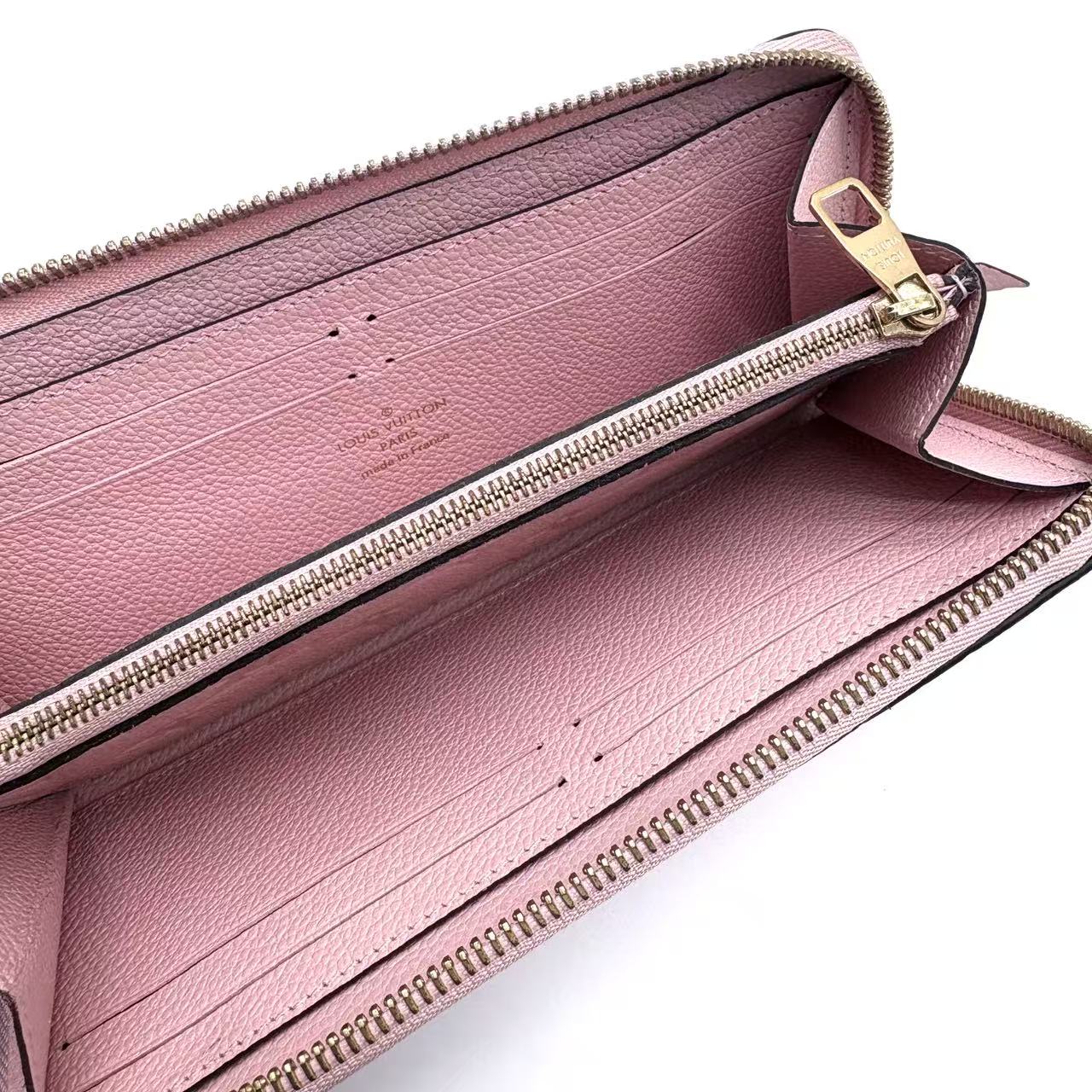 Monogram Clemence Wallet Pink