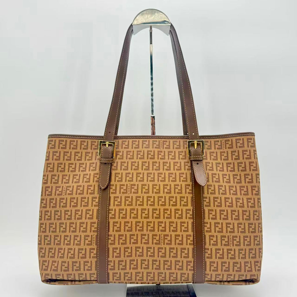 Roll Tote Zucca Coated Canvas Medium
