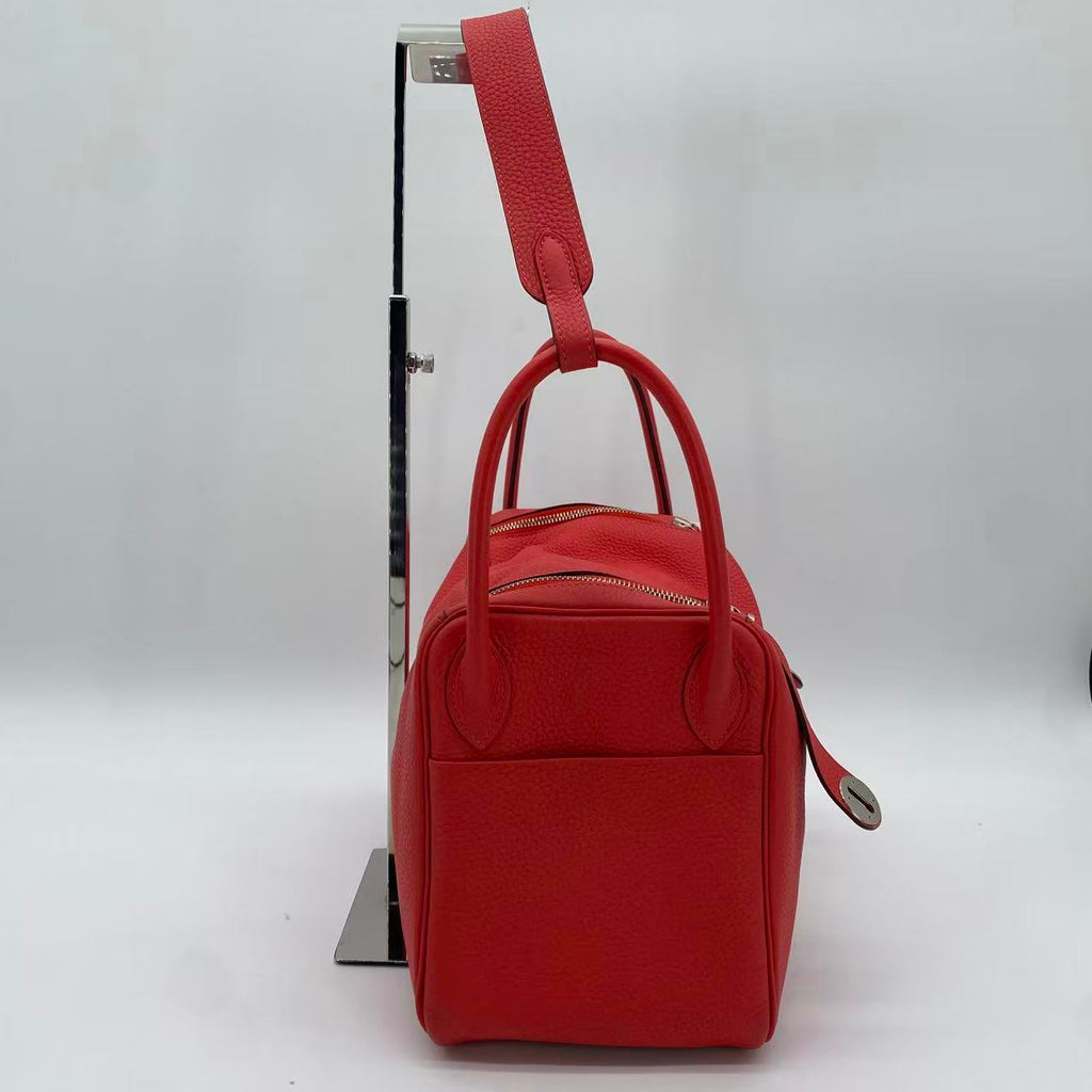 Hermès Lindy leather handbag