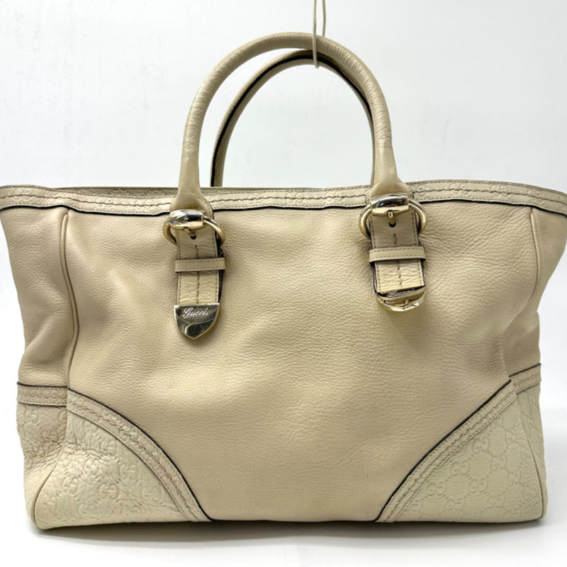 GUCCI Medium Signoria Leather Tote Bag