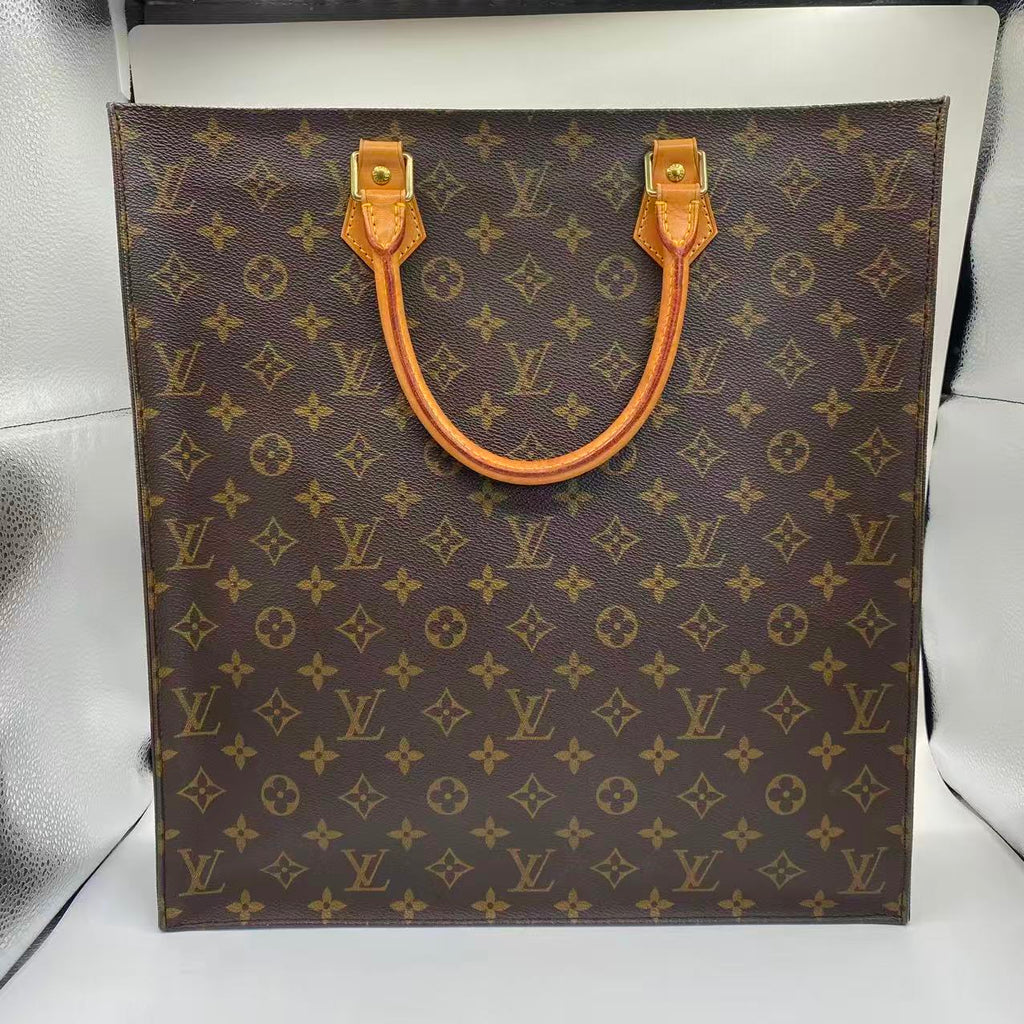 LV Sac Plat Bag Monogram Canvas