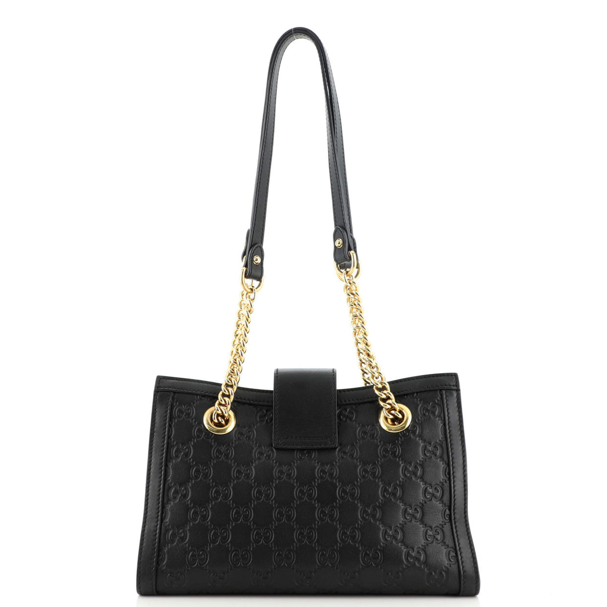 Padlock Chain Tote Guccissima Leather Small Twins