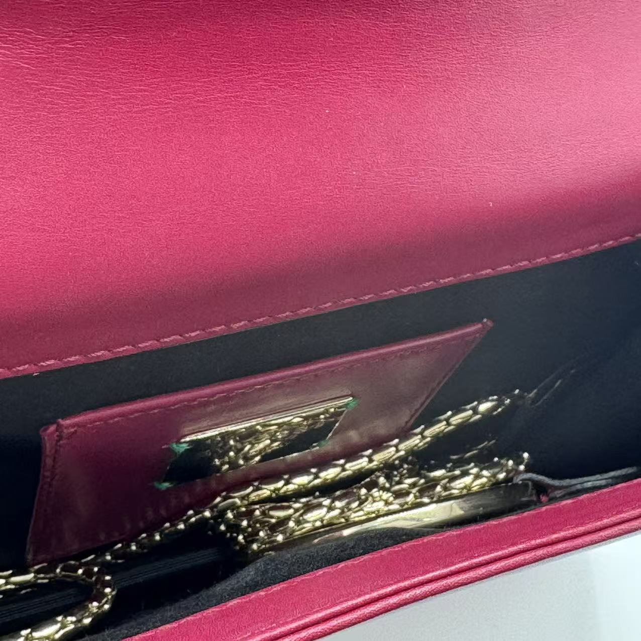 Calfskin Serpenti Forever Shoulder Bag Tropical Turquoise RED