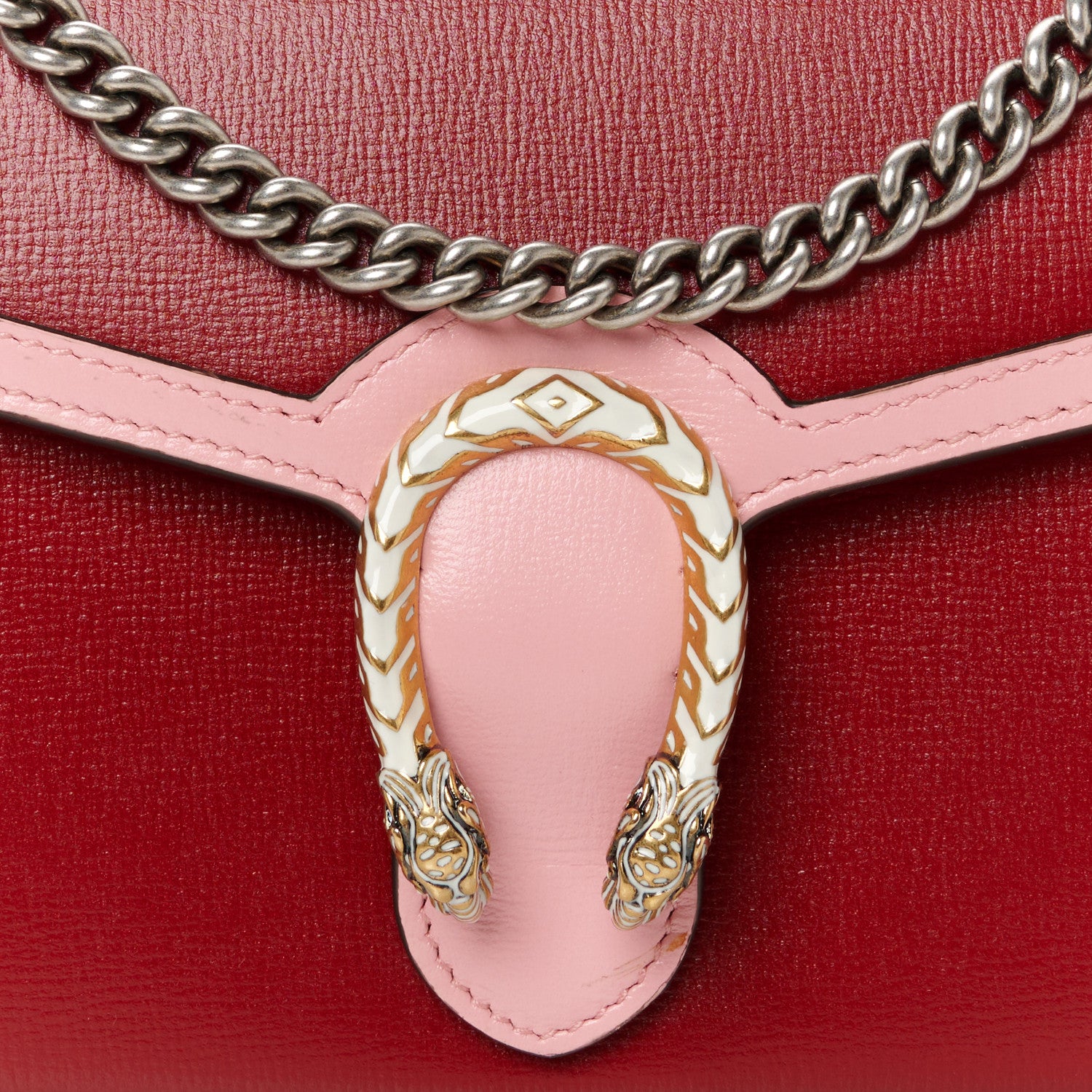 Dionysus Bag Leather Multicolor Small Twins