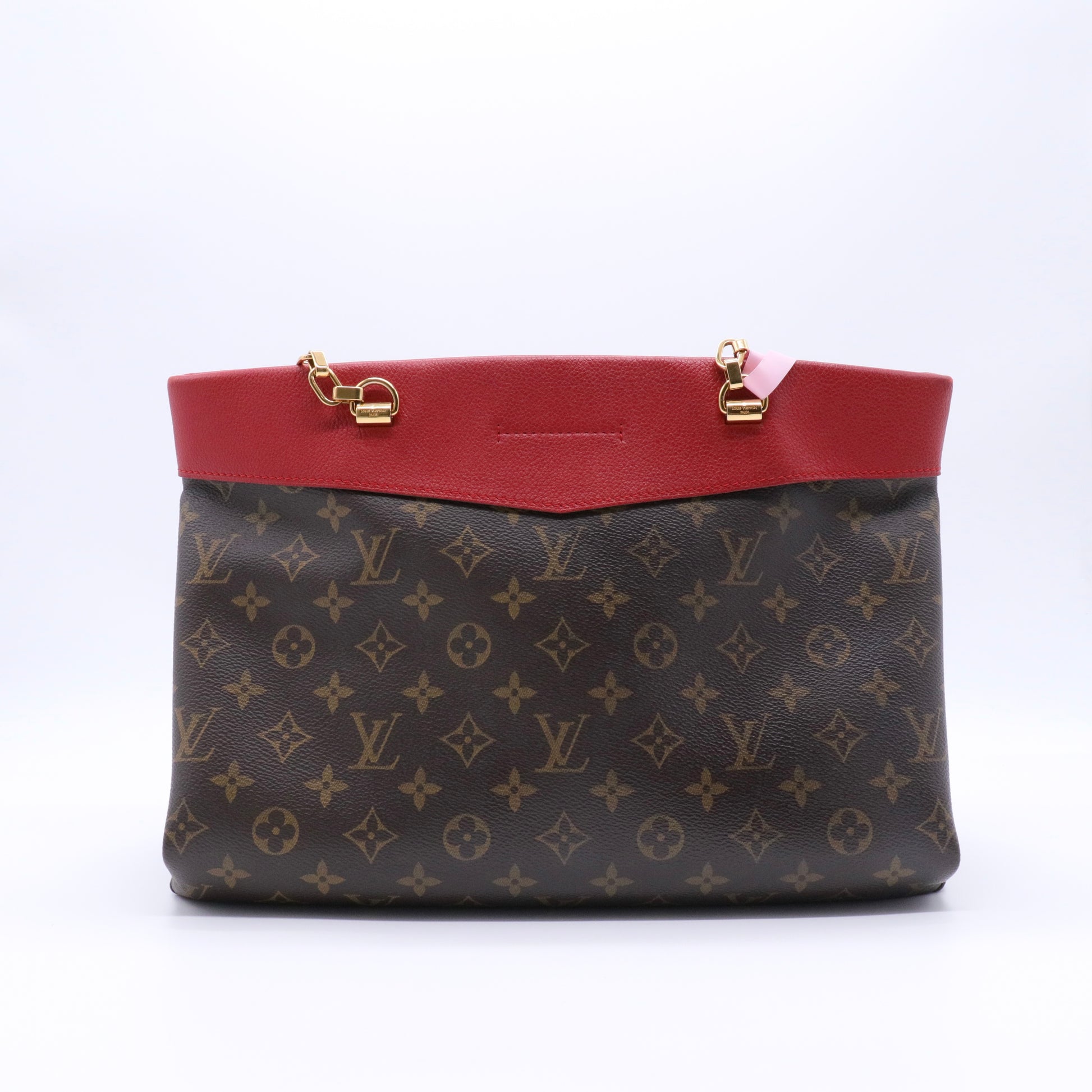 Louis Vuitton Pallas Shopper Monogram Canvas and Calfskin twins