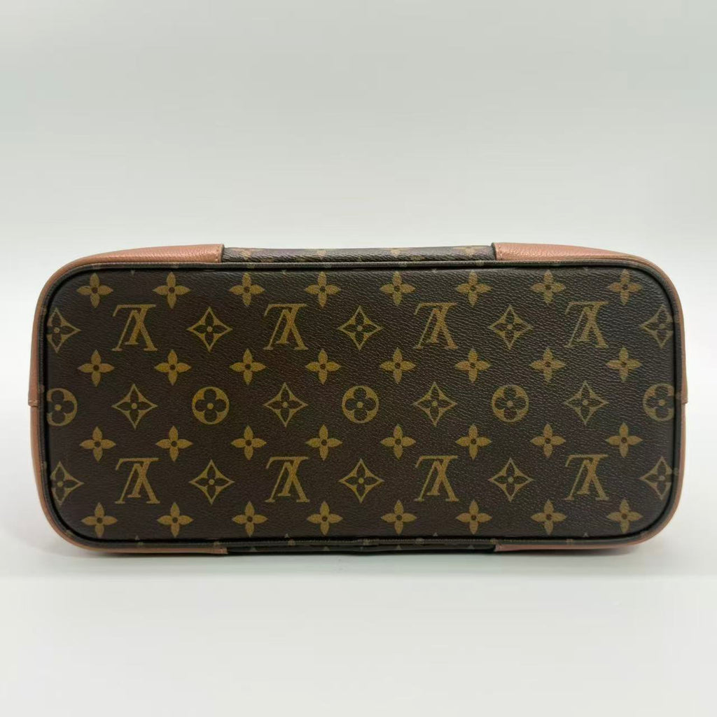 Flandrin Handbag Monogram Canvas and Leather twins
